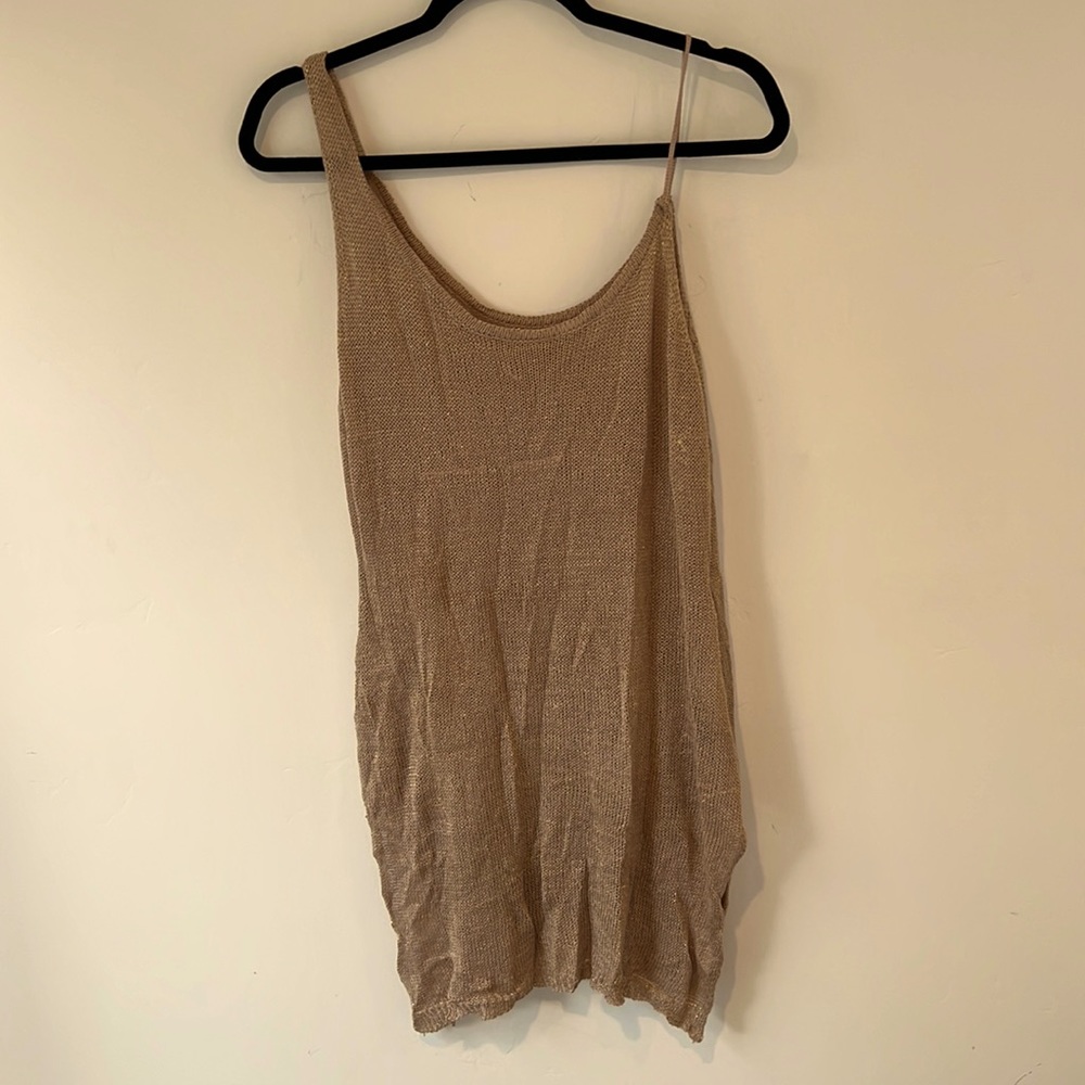 Mesh style slip dress